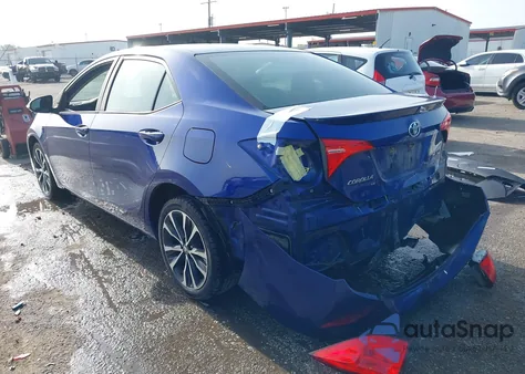2018 Toyota Corolla Se from USA, damaged, VIN 5YFBURHE7JP777932